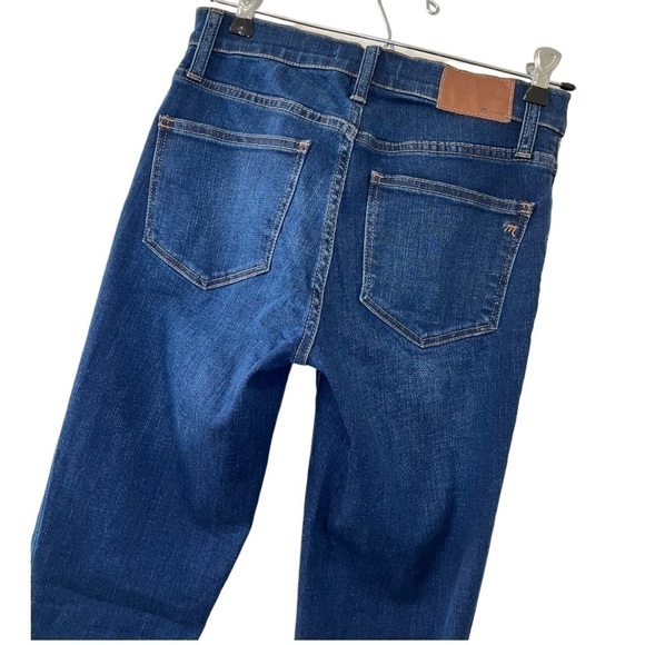 Madewell Medium Rinse Roadtripper high Rise Skinny Blue Denim Jeans - Picture 3 of 12